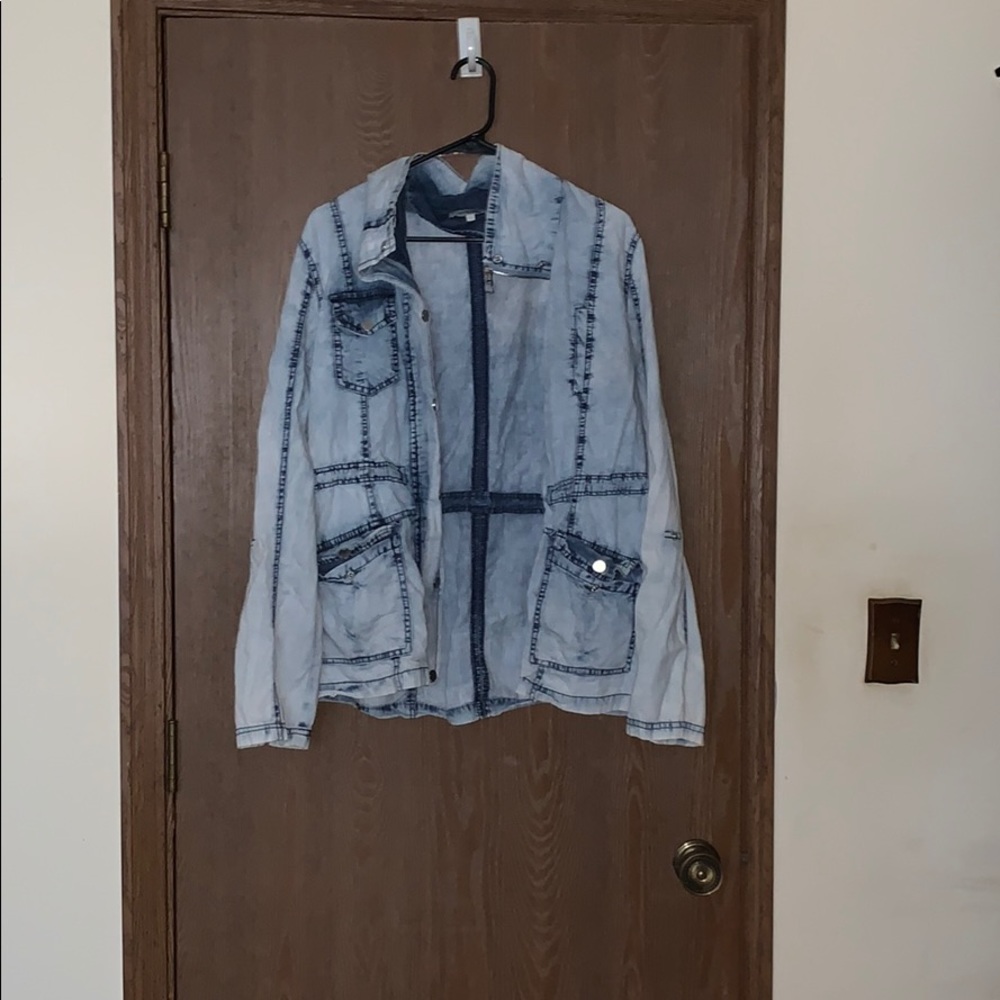 Blue  jacket